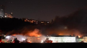 Galatasaray Üniversitesi’nde yangın