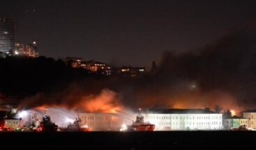 Galatasaray Üniversitesi’nde yangın