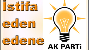 AKP’den istifa seli