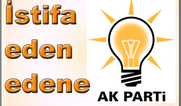 AKP’den istifa seli