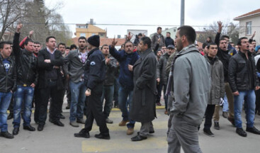 215000 Nüfuslu Sinop’ta BDP’lilere 200 kişilik protesto