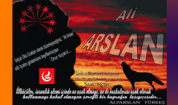 “Ali Arslan” Tiyatro oyunu, Selçuk’ta Sahnelenecek