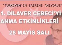 “Türkiyem”in şairine anma
