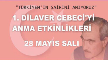“Türkiyem”in şairine anma