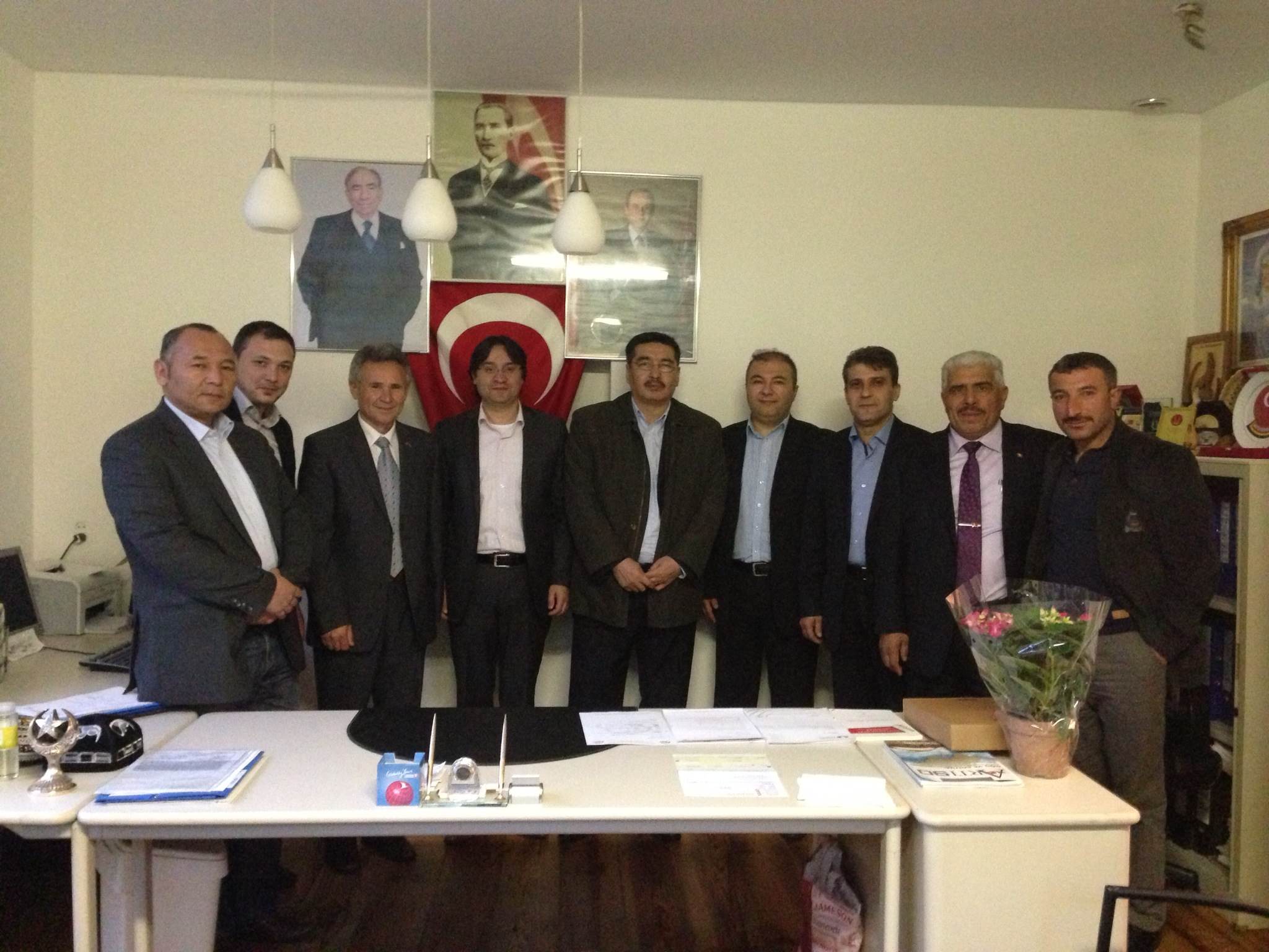Hollanda Nogay Vakfı’ndan Hollanda Türk Federasyon’a ziyaret