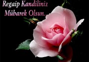 Regaip Kandiliniz Mübarek Olsun