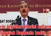 Terör örgütleri ellerini kollarını sallayarak Başkente kadar girdi