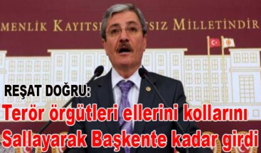 Terör örgütleri ellerini kollarını sallayarak Başkente kadar girdi