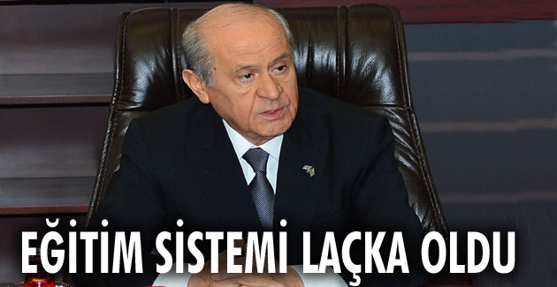 Eğitim sistemi laçka oldu