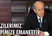 Gazilerimiz hepimize emanettir