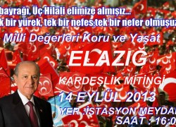 Sivas’ın ötesinde MHP rüzgârı: Elazığ’da “kardeşlik” heyecanı başladı