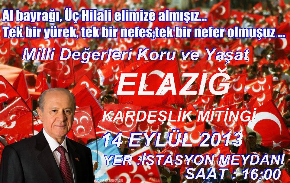 Elazığ Kardeşlik Mitingi