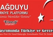 Sağduyu Elazığ’dan Ses Veriyor…