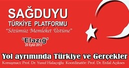 Sağduyu Elazığ’dan Ses Veriyor…
