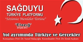 Sağduyu Elazığ’dan Ses Veriyor…