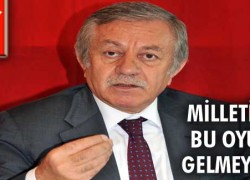 Milletimiz bu oyuna gelmeyecek