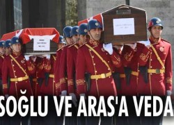 Kösoğlu ve Aras’a veda