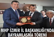 MHP İZMİR İL BAŞKANLIĞI’NDA BAYRAMLAŞMA TÖRENİ