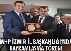 MHP İZMİR İL BAŞKANLIĞI’NDA BAYRAMLAŞMA TÖRENİ