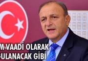 Vural: Seçim vaadi olarak uygulanacak gibi