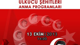 Hollanda’lı ülkücülerden şehitlere vefa programı: Cevdet Karakaş anılıyor