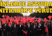 Astsubaylardan siyah bantlı sessiz çığlık yürüyüşü