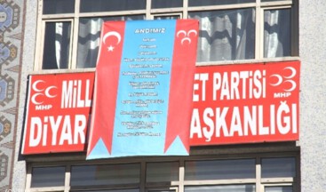 MHP DIYARBAKIR İL TEŞKILATININ ANDIMIZ TEPKISI