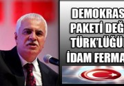 MHP’li Koray Aydın’dan ‘demokrasi paketi’ne ‘ilanlı’ tepki!