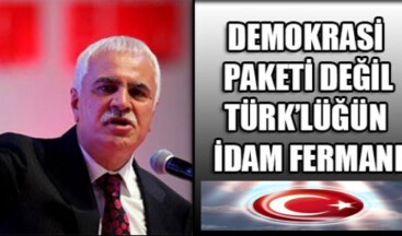 MHP’li Koray Aydın’dan ‘demokrasi paketi’ne ‘ilanlı’ tepki!