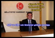 Siyasi Ahlak Yoksunlarına Cevaben