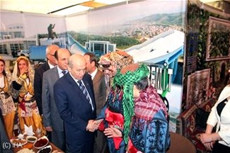 Bahçeli Balıkesir Tanıtım Günleri fuarında Edremit’in standında