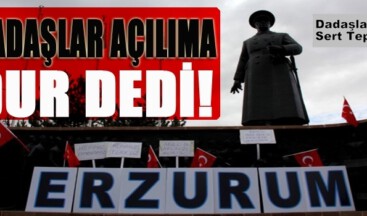 Dadaşlardan Sert Tepki!