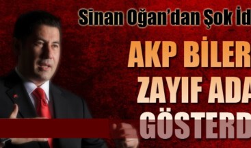 MHP’li Sinan Oğan’dan Şok İddia!