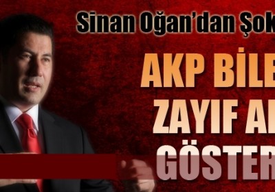 MHP’li Sinan Oğan’dan Şok İddia!