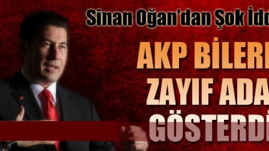 MHP’li Sinan Oğan’dan Şok İddia!
