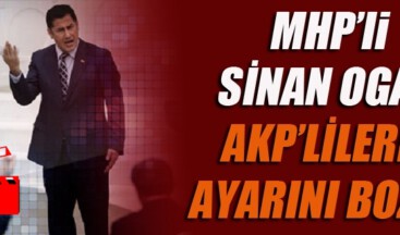 MHP’li Sinan OGAN’ın Sansür konuşması AKP’lileri çileden çıkardı!