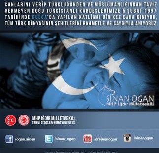 Oğan’ın Gulca Katliamı’nın 17. Yıldönümüne İlişkin anma mesajı