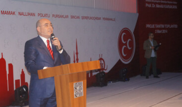 MHP ANKARA BÜYÜKŞEHIR ADAYI PROF.DR.KARAKAYA PROJELERINI TANITTI