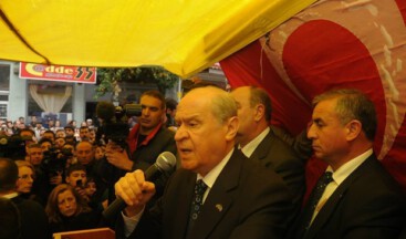 BAHÇELI: YARIN IKTIDARDAN DÜŞTÜĞÜN TAKDIRDE SEN YAVRU BILE OLAMAZSIN