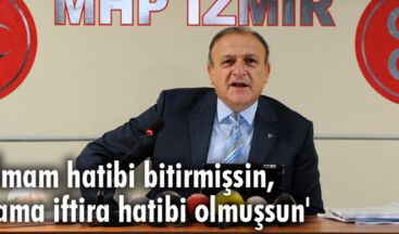 İmam hatibi bitirmişsin, ama iftira hatibi olmuşsun