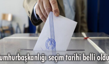 Cumhurbaşkanlığı seçim tarihi belli oldu!