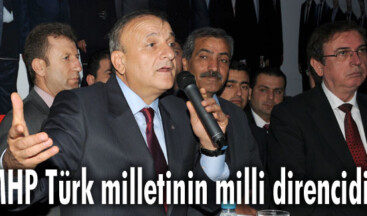 MHP Türk milletinin milli direncidir