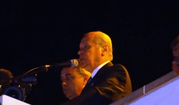 Bahçeli, Türkoğlu’nda Selamlama Konuşması Yaptı