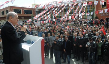 BAHÇELI: BU IKTIDARDAN ARTIK GELECEK UMUDU KALMAMIŞTIR