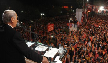 BAHÇELI: AL OĞLUN BILAL’I YANINA TIPIŞ TIPIŞ EN YAKIN KARAKOLA GIT
