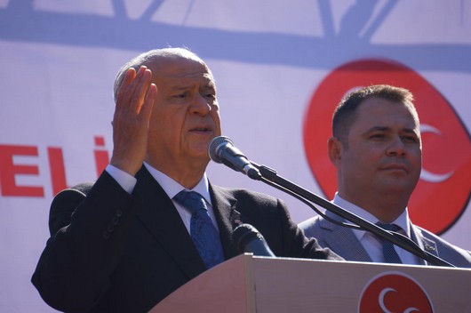 BAHÇELI: ŞIMDI TÜRKIYE BU FELAKETIN EŞIĞINDEDIR