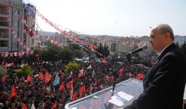 BAHÇELI: ÜLKEYI TAHRIP ETMENIN BIR MANASI YOK