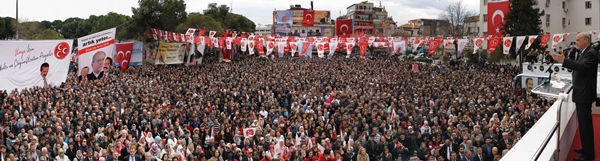 BAHÇELI: ANDIMIZI BIR TALIMATLA ÇOCUKLARIMIZA TEKRAR ŞEREFLE OKUTMAZSAM NAMERDIM
