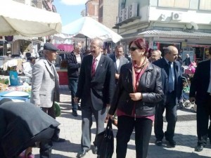 YILMAZ EMİRDAĞ İLÇESİNİ ZİYARET ETTİ