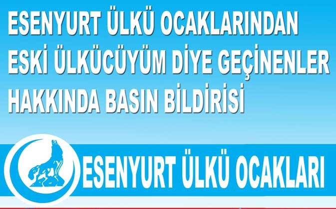 ÜLKÜCÜLÜKTEN GEÇİNENLERE DUYURU
